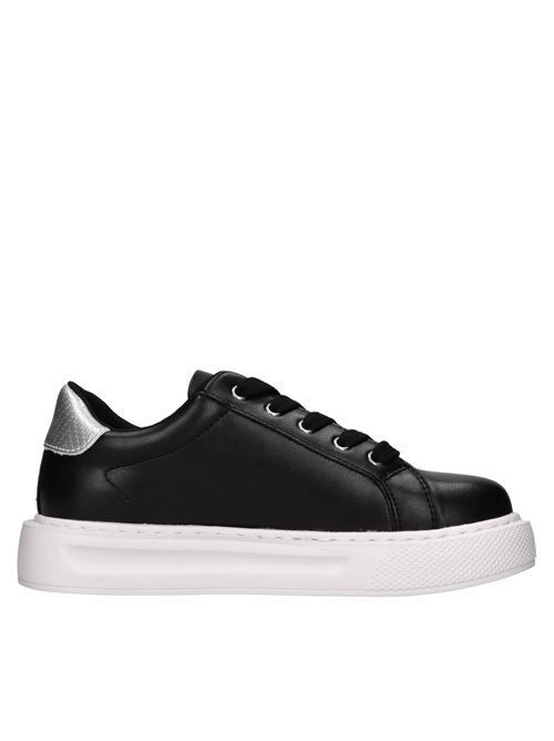 Sneakers in ecopelle LIU JO | MINI KYLE 825 SPREADINGNERO-ARGENTO